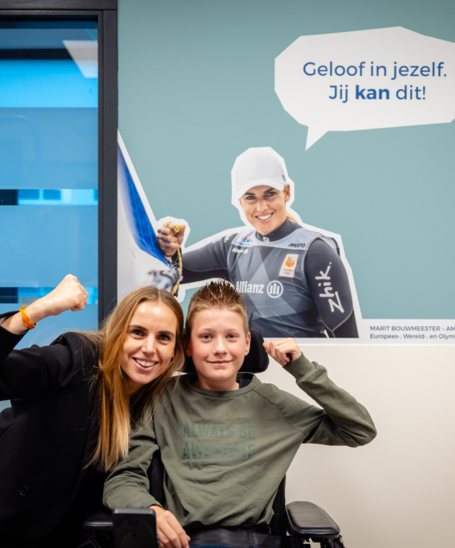 Marit Bouwmeester topsport-ambaassadeur Spieren voor Spieren